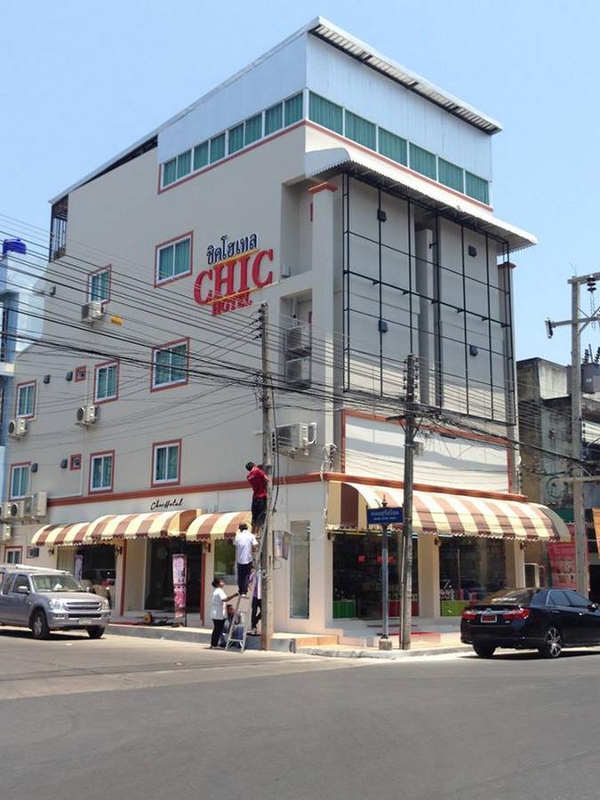 Chic Hotel Suratthani Surat Thani Exterior foto